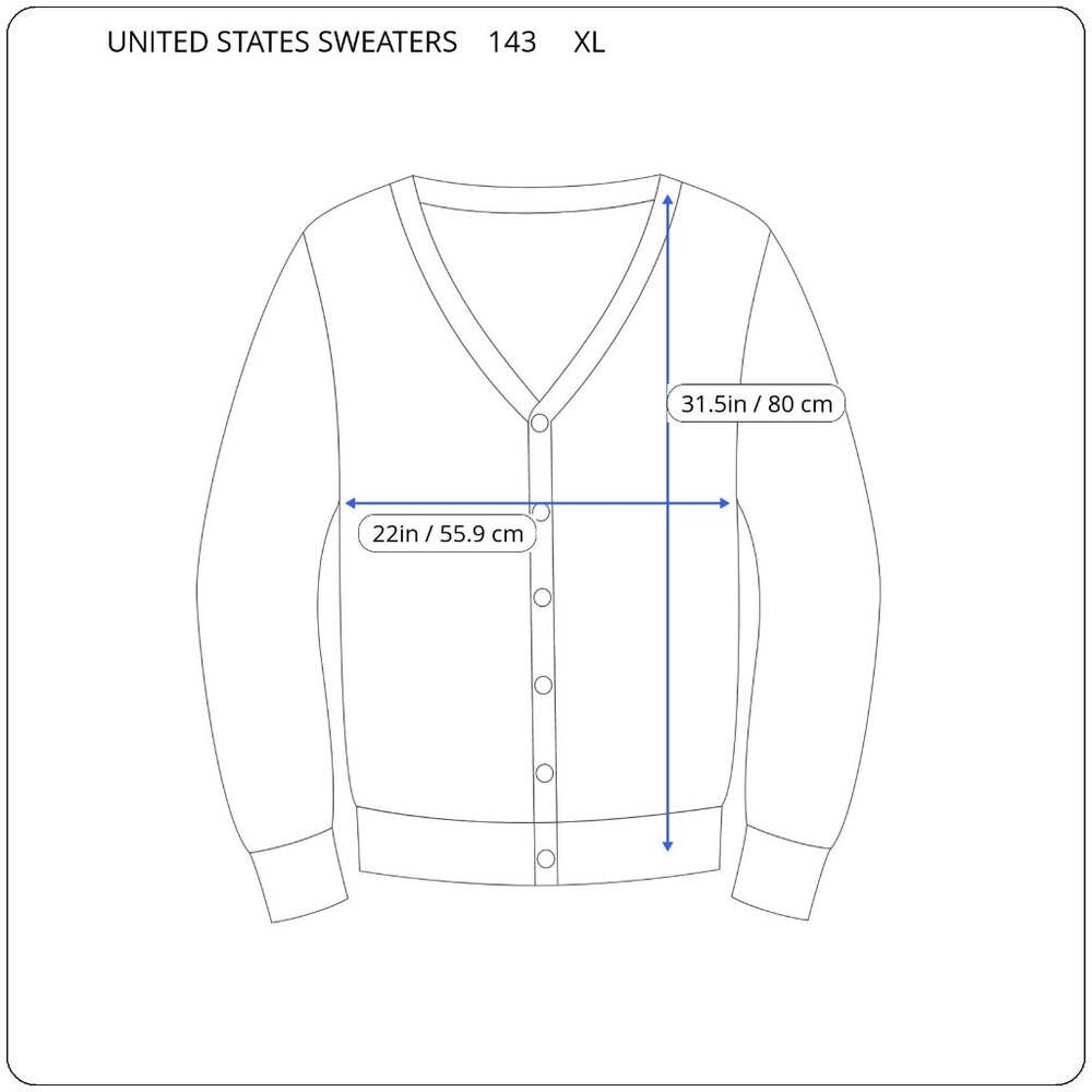 United States Sweaters Womens XL Cardigan Brown Marled Long Sleeve HNGE - Picture 2 of 9